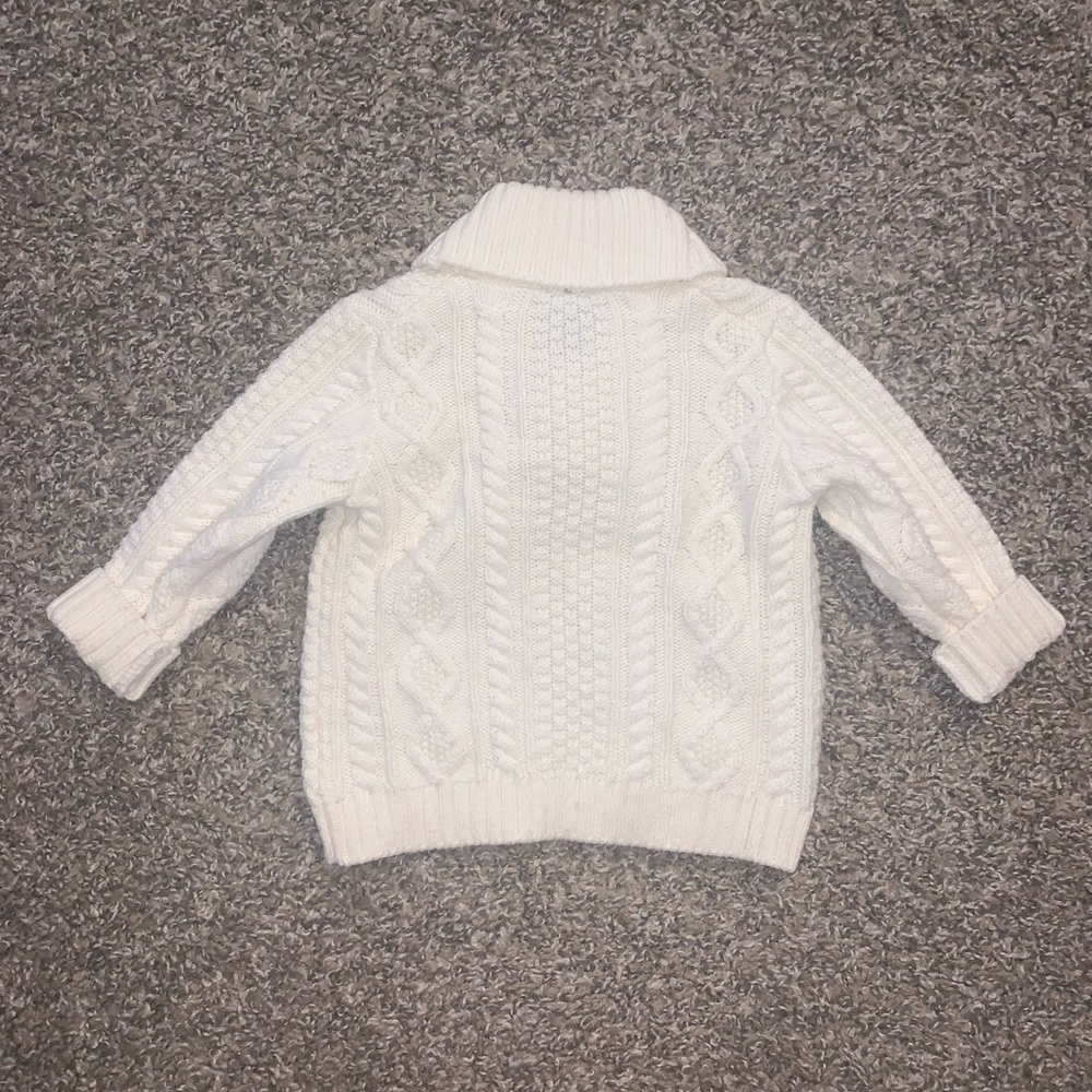 Janie and Jack Baby Boy Knitted Cardigan Pullover 6/12m - Picture 7 of 7